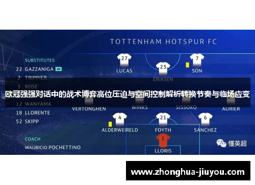 欧冠强强对话中的战术博弈高位压迫与空间控制解析转换节奏与临场应变